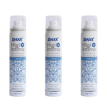 Imagem de 3 Desodorantes Íntimo Daxx Higi Íntima Suave 100ml