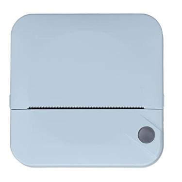 Imagem de Impressora de Etiquetas Térmicas, Máquina de Impressão de Etiquetas por Bluetooth, Impressora de Etiquetas de Remessa para Celular, Escritório, Pacotes de Remessa e Postagem (Azul)