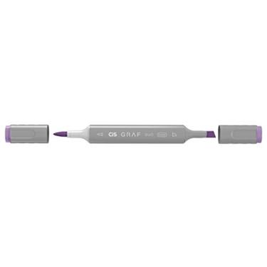 Imagem de Marcador Graf Duo Brush Ligth Violet, CIS, Caixa c/6 unidades