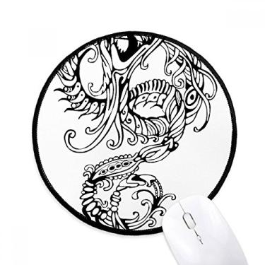 Imagem de Mouse pad com arte de dragão e cultura chinesa para escritório