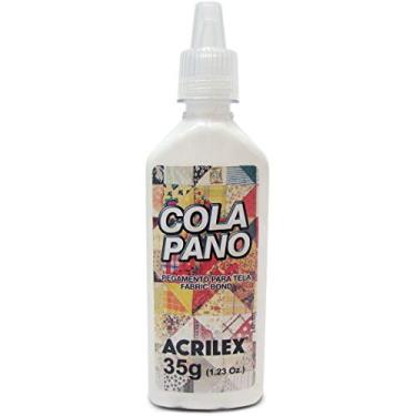 Imagem de Cola Pano, Acrilex 168120000, Multicor, 35 g, Pacote de 12