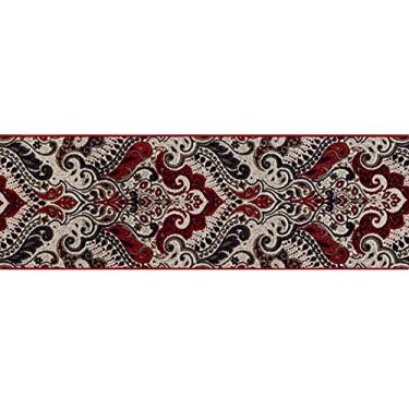 Imagem de Passadeira aveludada de 4 metros com antiderrapante