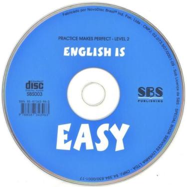 Imagem de English Is Easy 2 - Practice Makes Perfect - Audio Cd -