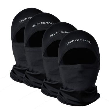 Imagem de Kit 4 Balaclava Touca Ninja Moto Inverno Frio Térmica UV50+-Unissex