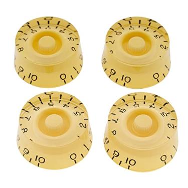 Imagem de Musiclily Pro Imperial Inch Size Knobs Guitarra Speed para EUA Estilo Les Paul, Creme(4 Peças)