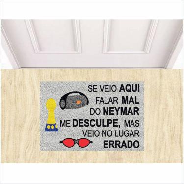 Imagem de Tapete Se Veio Falar Mal Do Ney Veio No Lugar Errado.