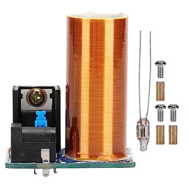 Imagem de BD243 Mini Coil Kit Plasma Ball Spark Gap Arc Generator for Learn Scientific Knowledge Magic Props DIY Electronics Parts Air Light Technology Tool
