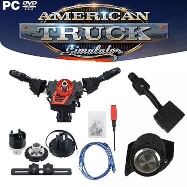 Imagem de Obokidly Tipo de atualização DIY simulador de corrida volante volante interruptor alavanca de limpador de seta para Logitech G27 G29 G920 G923 Logitech Thrustmaster T300 (tipo de atualização para G27/G29, preto)