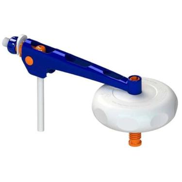 Imagem de Torneira Boia 3/4", 1/2" E 1" Click Branca E Azul