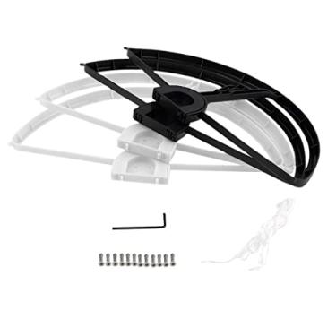 Imagem de Xiaojikuaipao 4 Pieces Propeller Guard for Phantom 3 - Advanced -Collision ion - Weight Cover for UAV RC Airplane - Professional Drone ive Bumper - Black+White