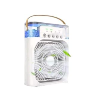 Imagem de Mini Ar Condicionado Climatizador Portátil Usb Reservatório Para Água E Gelo 110V/220V VENTILADOR-LED