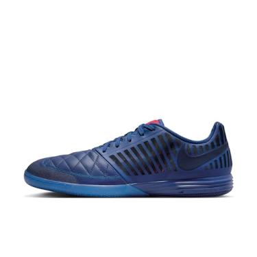 Imagem de Nike Lunargato II Tênis de futebol de cano baixo para uso interno/quadra (580456-401, azul royal/azul real profundo), Azul royal/azul royal profundo, 42