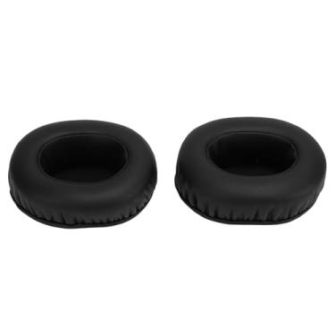 Imagem de Substituição de Almofada de Ouvido, Esponja, Almofadas de Couro Proteico Com Costura Reforçada para Fones de Ouvido MDR DS7500, MDR RF7500, Protetores de Fone de Ouvido