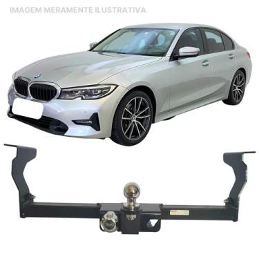 Imagem de Engate Reboque Rabicho Removivel BMW 320i 2013 a 2019 600Kg - BRACONI