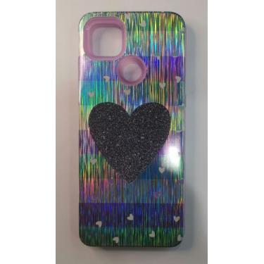 Imagem de Capa Capinha para motolora moto g9 power C/ Suporte Dedos colorido - s