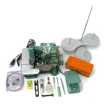 Imagem de Overlock Semi Industrial +base Madeira+brinde - Fox, 110V