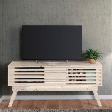 Imagem de Bancada Rack para TV Fuss até 65 Polegadas  Pratikza - Madetec, Calaca