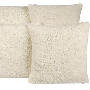 Imagem de Kit 4 Capas de Almofada em Sherpa - Toque Macio e Design Aconchegante 