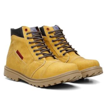 Imagem de Bota Casual Militar Cano Alto Coturno Masculino Firenze Premium Confor