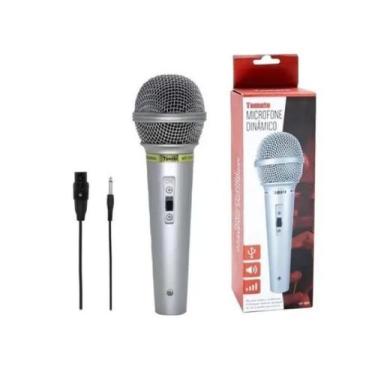 Imagem de Microfone Dinâmico com Fio P10 - Tomate