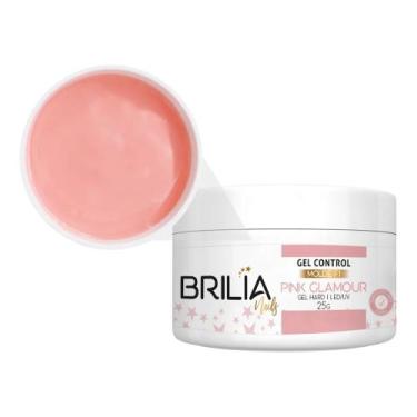 Imagem de Gel hard pink glamour control 25g brilia nails