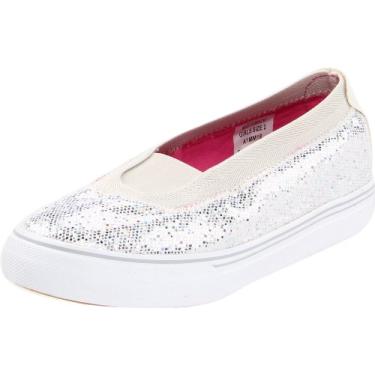 Imagem de Morgan & Milo Sparkle Tênis (bebê/criança pequena), Prata, 13.5 Little Kid