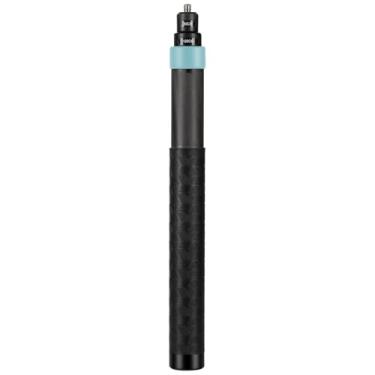 Imagem de Bastão de selfie de fibra de carbono de 26 cm a 1,2 m para insta360 x4 Insta 360 x4 x3 x2 x um r RS Gopro Go Pro Hero 13 12 11 10 9 8 7 6 5 4 3 acessórios de câmera (azul)