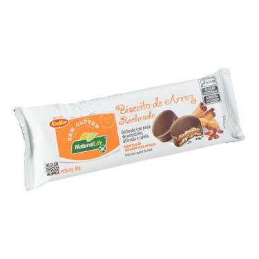 Imagem de Biscoito de Arroz Integral com Pasta de Amendoim NATURAL LIFE 40g