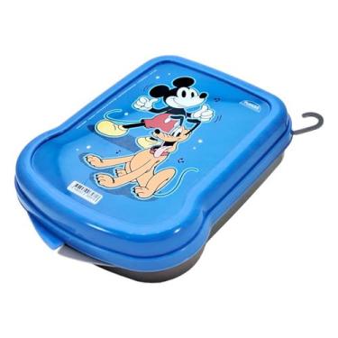 Imagem de Sanduicheira Infantil de Plástico Lancheira Escolar Plasútil, Mickey