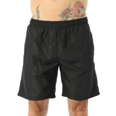 Imagem de Bermuda Masculina Anistia Dry Fit Estampa Refletiva Preto, Preto, P