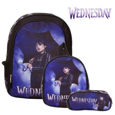 Imagem de Mochila Infantil Feminina Wandinha Costas Envio Imediato - TOYS 2U
