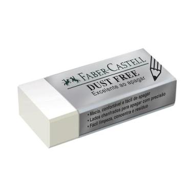 Imagem de Borracha técnica Pequena Dust Free Branca Faber Castell - Faber-Castel