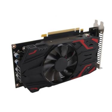 Imagem de Placas Gráficas 550Ti 4GB, Placa Gráfica GDDR5 128BIT, Placa Gráfica para Jogos Placa de Vídeo para PC Desktop Tela Estereoscópica 3D 3 + 1 Fase 3400MHZ Frequência de Memória