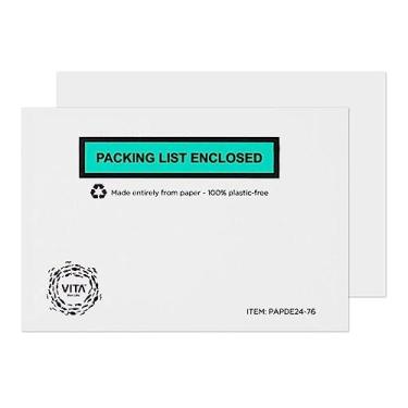 Imagem de Blake Carteira Vita 10 x 16 cm Papel Documento Impresso 13,6 kg Pacote de 1000 Branco