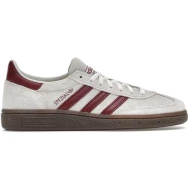 Imagem de adidas Original Handball Spezial, Off White Collegiate Burgundy, 8.5 Women/7.5 Men