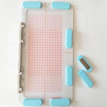 Imagem de HONEYSEW Bastidor Magnético de Metal 5"X12" (Sa445) para Máquina de Bordar Brother/Babyock Pe 800 700 Pc-8500 Se1900 Innov-Ís 1250D Innov-Ís Ns2850D 1000 1200 (Com 8 Peças de Ímãs Fortes)