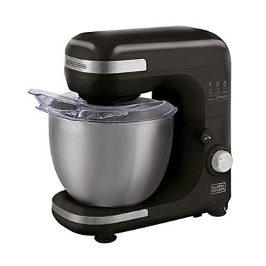 Imagem de BLACK+DECKER Batedeira Planetária Orbitale, 8 velocidades, 5 Litros, Batedor em Inox, Potência 750W, Modelo PLAN2000PB2, 220V