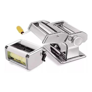 Imagem de Máquina Massa Ravioli/Espaguete Inox Dasshaus - 20x20x17cm