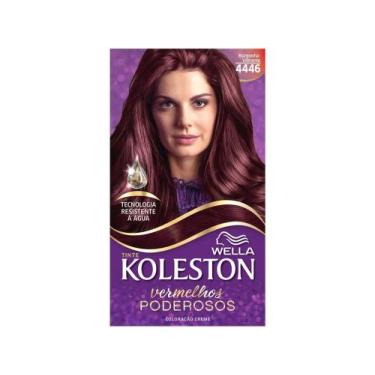 Imagem de Tinta de Cabelo Koleston Borgonha Vibrante - Vermelhos Poderosos 4446