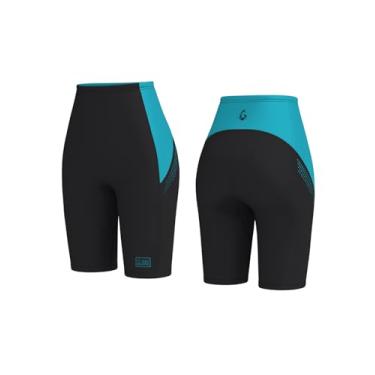 Imagem de Shorts de neoprene masculino e feminino, 2 mm, para esportes aquáticos, mergulho, surfe, natação, snorkeling, caiaque