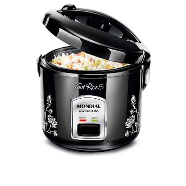 Imagem de MONDIAL Panela De Arroz Fast Rice 5 Premium, Preto, 400W, 220V - NPE-08-5X