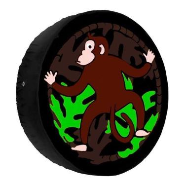 Imagem de Capa De Estepe Macaco C/ Cadeado Crossfox Doblo Ecosport