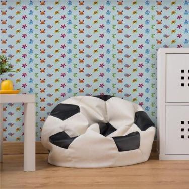 Imagem de Papel De Parede Kids Fundo Do Mar Colorido