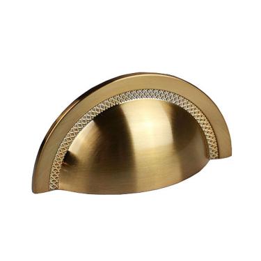 Imagem de Puxador Shell 48mm Gold Brilhante Zen Design