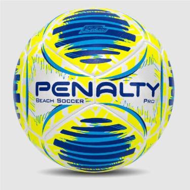 Imagem de Bola Futebol De Areia Penalty Pro XXIII, Unico, Amarelo, Azul