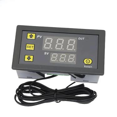 Imagem de Termostato Digital 12V/24V com Display LED - Controle de Temperatura p