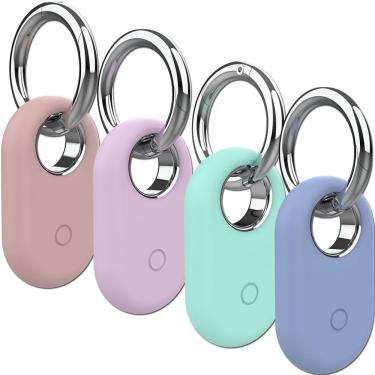 Imagem de Estojo para Samsung Galaxy SmartTag 2 Rzttwl, pacote com 4