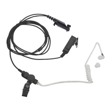 Imagem de PZYPYM Fone de ouvido de tubo acústico compatível com rádios Hytera PD600 PD602 PD662 PD680 PD685 HP602 X1p X1e - Kit de vigilância segura