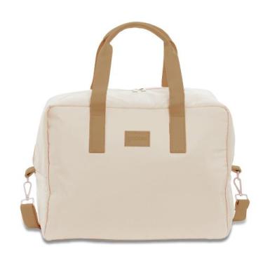 Imagem de Gocase Bolsa De Viagem Joy Pro Minimalista Leve E Espaçosa, Off white