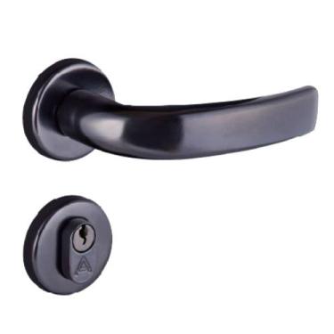 Imagem de Fechadura Galaxy Externa Preto Fosco - 82505 - ALIANÇA - Alianca